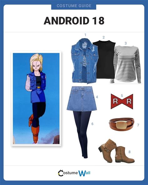 android 18 cosplay|Android 18 Costume Guide .